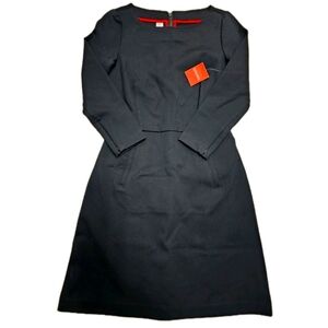 NWT Spanx 20382R The Perfect A-line Shift in Black Stretch Ponte Dress XS